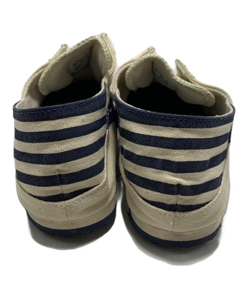 Onitsuka Tiger（オニツカタイガー）Onitsuka Tiger (オニツカタイガー) スリッポン ナチュラルー×ネイビー サイズ:26cmの古着・服飾アイテム