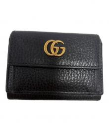 GUCCI（グッチ）の古着「3つ折り財布」｜ブラック