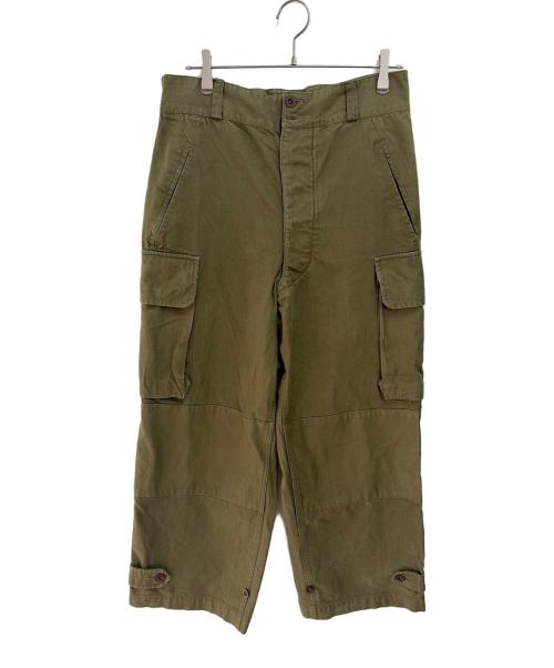 French Army（フランス軍）French Army (フランス軍) カーゴパンツ オリーブ サイズ:43の古着・服飾アイテム
