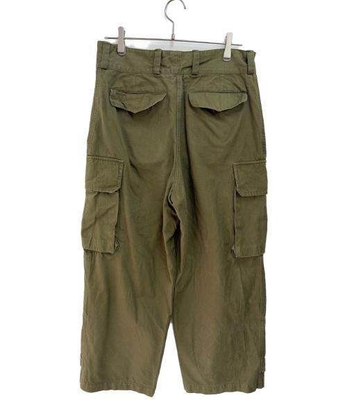 French Army（フランス軍）French Army (フランス軍) カーゴパンツ オリーブ サイズ:43の古着・服飾アイテム