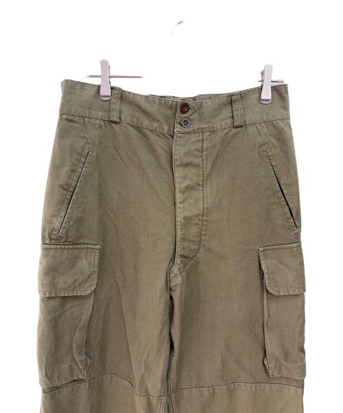 French Army（フランス軍）French Army (フランス軍) カーゴパンツ オリーブ サイズ:43の古着・服飾アイテム