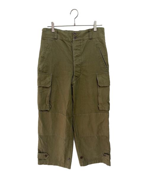 French Army（フランス軍）French Army (フランス軍) カーゴパンツ オリーブ サイズ:43の古着・服飾アイテム