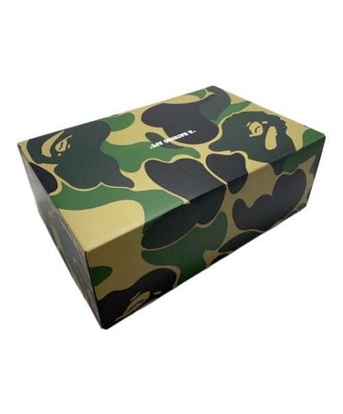 A BATHING APE（アベイシングエイプ）A BATHING APE (アベイシングエイプ) スニーカー レッド×ホワイト サイズ:24の古着・服飾アイテム