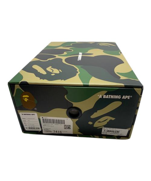 A BATHING APE（アベイシングエイプ）A BATHING APE (アベイシングエイプ) スニーカー レッド×ホワイト サイズ:24の古着・服飾アイテム