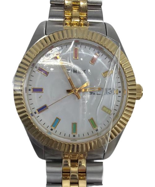 TIMEX（タイメックス）TIMEX (タイメックス) 腕時計 ゴールド×レインボーの古着・服飾アイテム