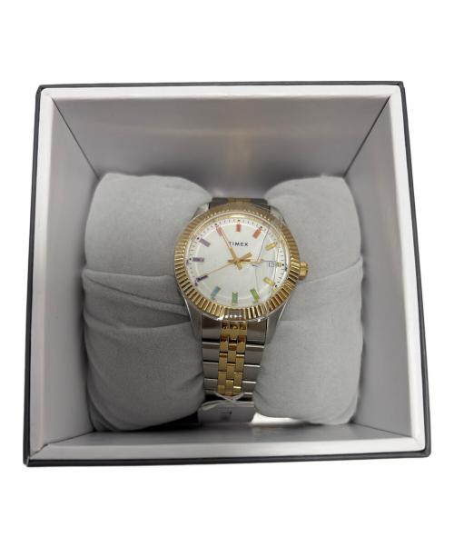 TIMEX（タイメックス）TIMEX (タイメックス) 腕時計 ゴールド×レインボーの古着・服飾アイテム
