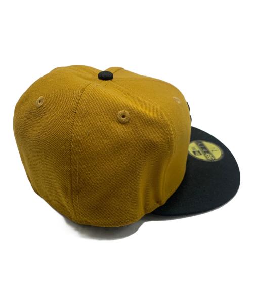 New Era（ニューエラ）New Era (ニューエラ) キャップ ブラウン×ブラック サイズ:7 1/4 (57.7cm)の古着・服飾アイテム