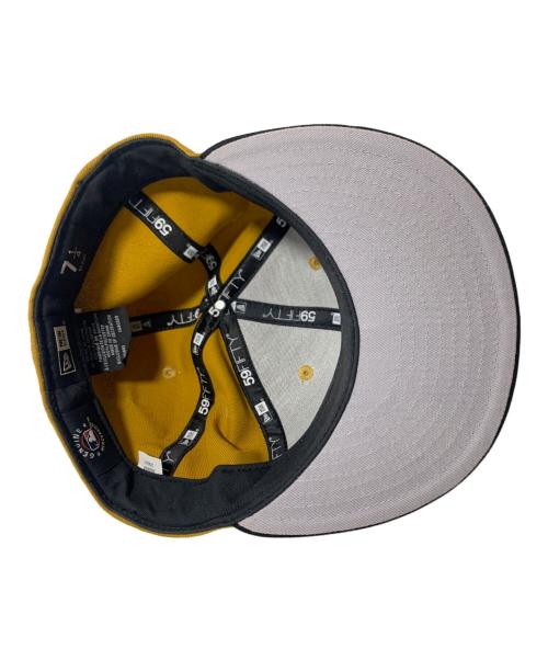 New Era（ニューエラ）New Era (ニューエラ) キャップ ブラウン×ブラック サイズ:7 1/4 (57.7cm)の古着・服飾アイテム