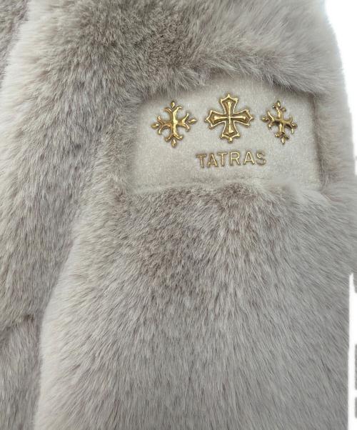 TATRAS（タトラス）TATRAS (タトラス) バルブラ ボアブルゾン ライトグレー サイズ:2の古着・服飾アイテム