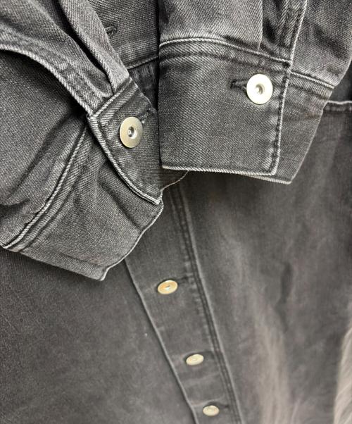 Adam et Rope（アダム エ ロペ）Adam et Rope (アダム エ ロペ) 長袖ワンピース ブラック サイズ:36の古着・服飾アイテム