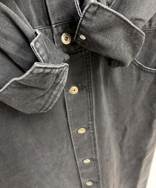 Adam et Rope（アダム エ ロペ）Adam et Rope (アダム エ ロペ) 長袖ワンピース ブラック サイズ:36の古着・服飾アイテム
