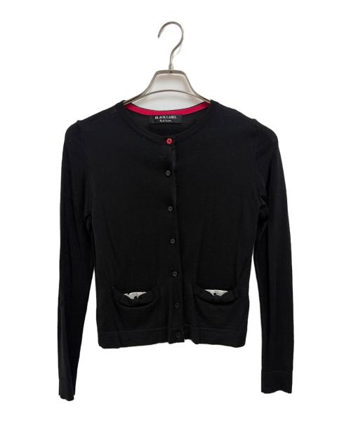 Paul Smith BLACK LABEL（ポールスミス ブラックレーベル）Paul Smith BLACK LABEL (ポールスミス ブラックレーベル) 薄手カーディガン ブラック サイズ:Mの古着・服飾アイテム