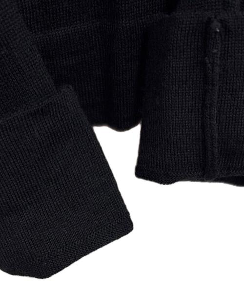 Paul Smith BLACK LABEL（ポールスミス ブラックレーベル）Paul Smith BLACK LABEL (ポールスミス ブラックレーベル) 薄手カーディガン ブラック サイズ:Mの古着・服飾アイテム
