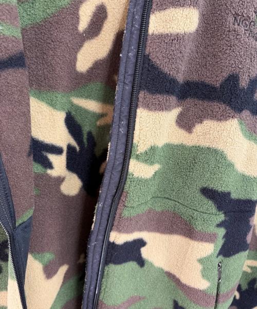 THE NORTH FACE（ザ ノース フェイス）THE NORTH FACE (ザ ノース フェイス) フリースジャケット グリーン×ブラウン サイズ:XLの古着・服飾アイテム