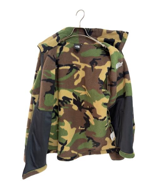 THE NORTH FACE（ザ ノース フェイス）THE NORTH FACE (ザ ノース フェイス) フリースジャケット グリーン×ブラウン サイズ:XLの古着・服飾アイテム