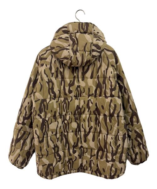 Columbia（コロンビア）Columbia (コロンビア) 中綿ジャケット ベージュ×ブラウン サイズ:XLの古着・服飾アイテム