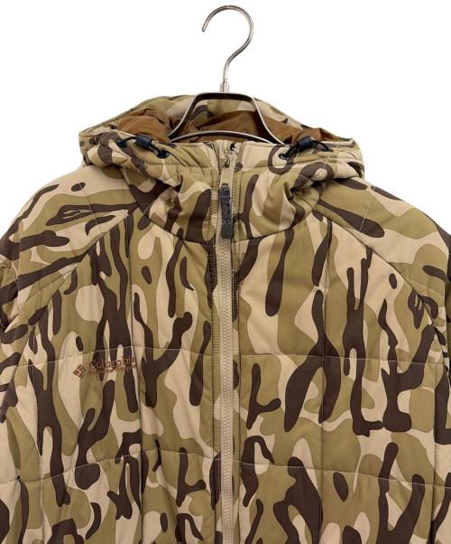 Columbia（コロンビア）Columbia (コロンビア) 中綿ジャケット ベージュ×ブラウン サイズ:XLの古着・服飾アイテム