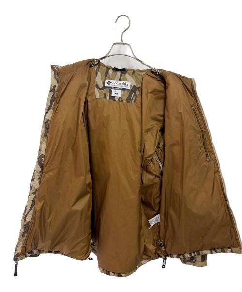 Columbia（コロンビア）Columbia (コロンビア) 中綿ジャケット ベージュ×ブラウン サイズ:XLの古着・服飾アイテム