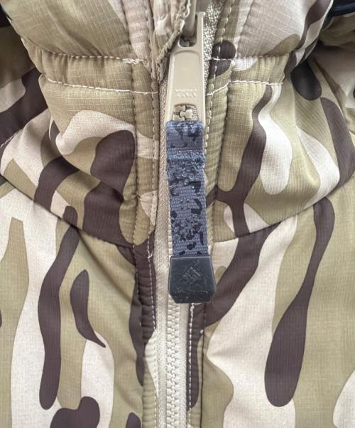 Columbia（コロンビア）Columbia (コロンビア) 中綿ジャケット ベージュ×ブラウン サイズ:XLの古着・服飾アイテム