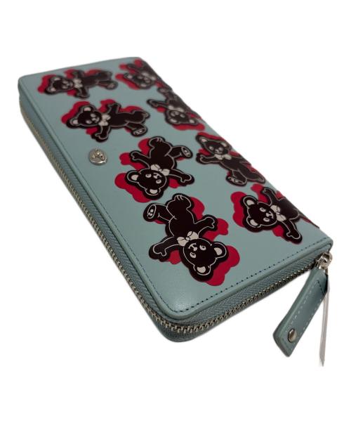 Vivienne Westwood（ヴィヴィアンウエストウッド）Vivienne Westwood (ヴィヴィアンウエストウッド) 長財布 スカイブルー×ブラウン 未使用品の古着・服飾アイテム