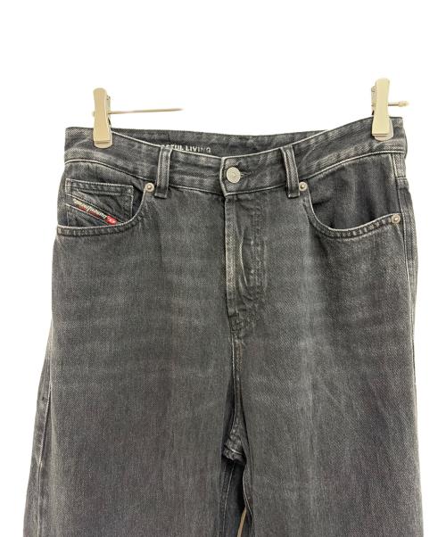 DIESEL（ディーゼル）DIESEL (ディーゼル) デニムパンツ ブラック サイズ:W24の古着・服飾アイテム