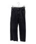 DIESEL（ディーゼル）の古着「デニムパンツ」｜ブラック