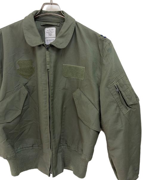 -（-）- (-) CWU-36/P フライトジャケット オリーブ サイズ:Lの古着・服飾アイテム