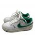 NIKE (ナイキ) スニーカー ホワイト×グリーン サイズ:24cm：3000円