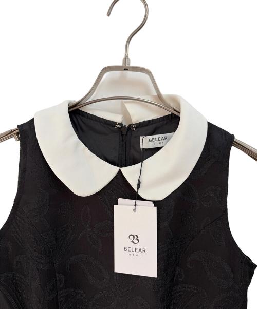belear mimi（ベリアー ミミ）belear mimi (ベリアー ミミ) ノースリーブワンピース ブラック サイズ:F 未使用品の古着・服飾アイテム