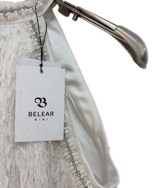 belear mimi（ベリアー ミミ）belear mimi (ベリアー ミミ) キャミソール ホワイト サイズ:F 未使用品の古着・服飾アイテム