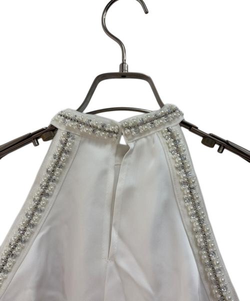 belear mimi（ベリアー ミミ）belear mimi (ベリアー ミミ) キャミソール ホワイト サイズ:F 未使用品の古着・服飾アイテム