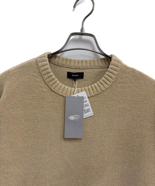 BEAMS（ビームス）BEAMS (ビームス) 厚手ニット クリーム サイズ:S 未使用品の古着・服飾アイテム