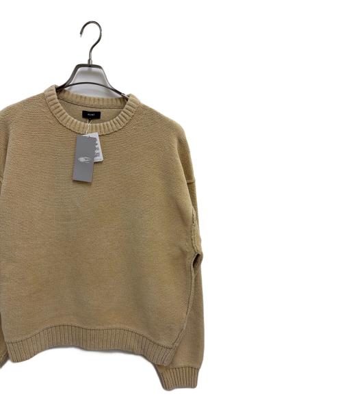 BEAMS（ビームス）BEAMS (ビームス) 厚手ニット クリーム サイズ:S 未使用品の古着・服飾アイテム