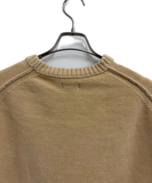 BEAMS（ビームス）BEAMS (ビームス) 厚手ニット クリーム サイズ:M 未使用品の古着・服飾アイテム