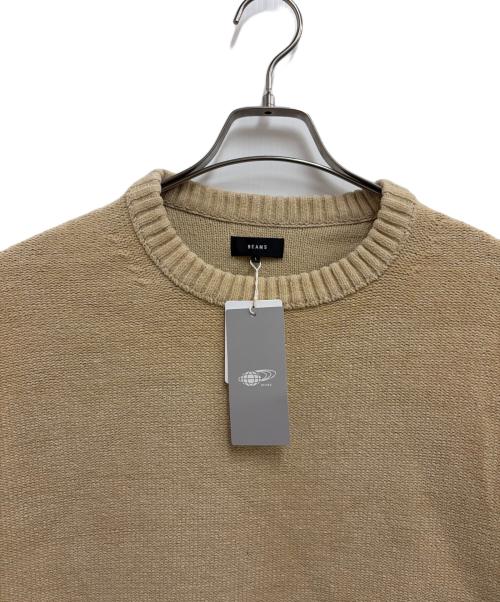 BEAMS（ビームス）BEAMS (ビームス) 厚手ニット クリーム サイズ:L 未使用品の古着・服飾アイテム