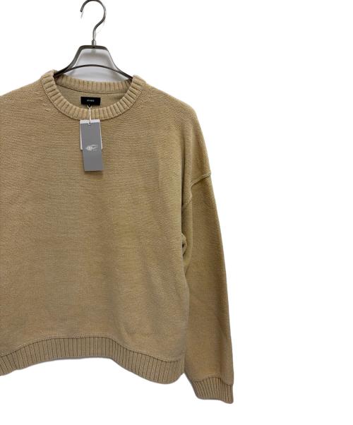 BEAMS（ビームス）BEAMS (ビームス) 厚手ニット クリーム サイズ:L 未使用品の古着・服飾アイテム