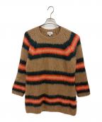 KENZOケンゾー）の古着「厚手ニット」｜ブラウン×グリーン