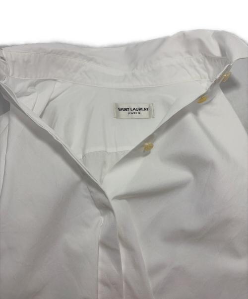 Yves Saint Laurent（イヴサンローラン）Yves Saint Laurent (イヴサンローラン) 長袖シャツ ホワイト サイズ:F34の古着・服飾アイテム