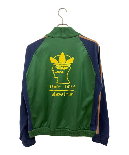 adidas（アディダス）adidas (アディダス) パーカー グリーン サイズ:XLの古着・服飾アイテム
