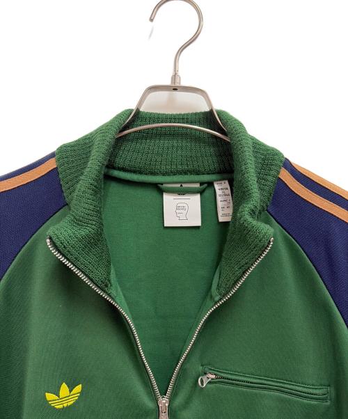 adidas（アディダス）adidas (アディダス) パーカー グリーン サイズ:XLの古着・服飾アイテム