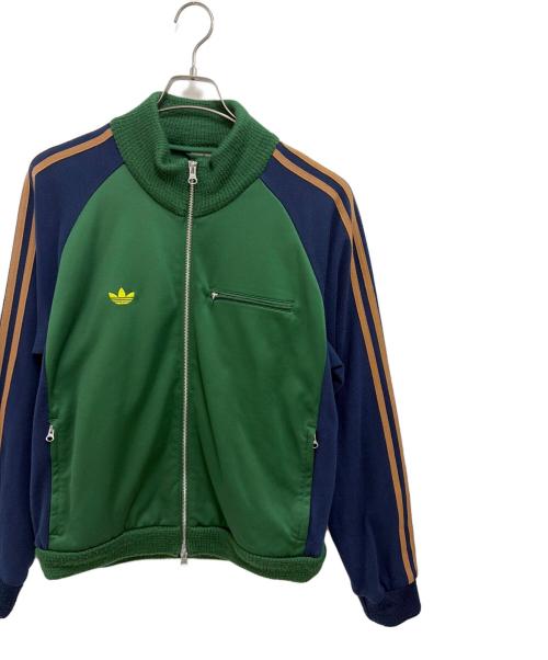 adidas（アディダス）adidas (アディダス) パーカー グリーン サイズ:XLの古着・服飾アイテム