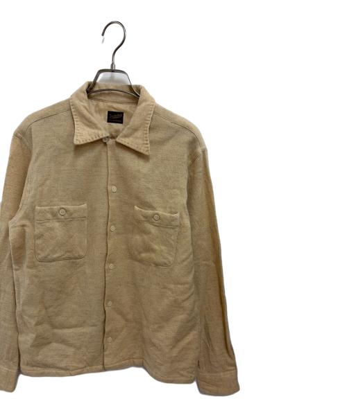TENDERLOIN（テンダーロイン）TENDERLOIN (テンダーロイン) 長袖シャツ ベージュ サイズ:Sの古着・服飾アイテム