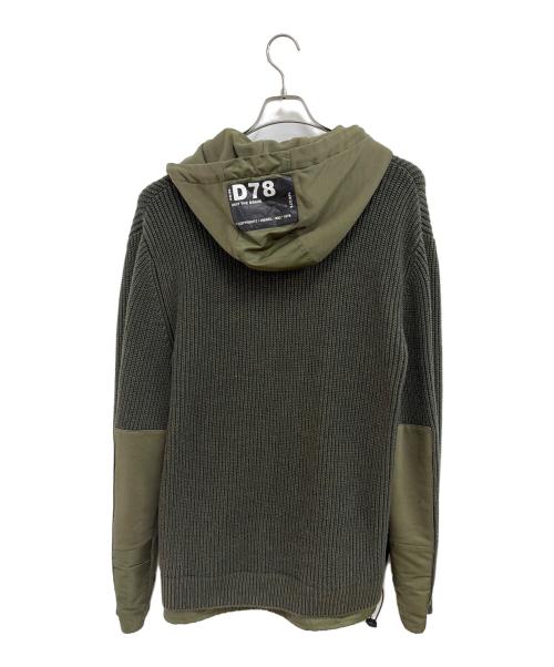 DIESEL（ディーゼル）DIESEL (ディーゼル) ジップジャケット グリーン サイズ:XSの古着・服飾アイテム