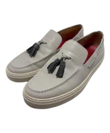 MEN's MELROSE（メンズメルローズ）の古着「スニーカー」｜ライトグレー