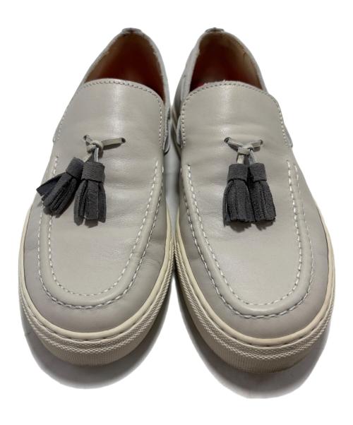 MEN's MELROSE（メンズメルローズ）MEN's MELROSE (メンズメルローズ) スニーカー ライトグレー サイズ:41の古着・服飾アイテム