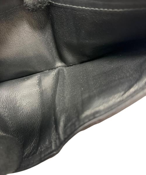 BOTTEGA VENETA（ボッテガベネタ）BOTTEGA VENETA (ボッテガベネタ) 2つ折り財布 ブラックの古着・服飾アイテム