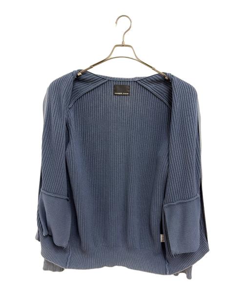 NUMBER (N)INE（ナンバーナイン）NUMBER (N)INE (ナンバーナイン) 薄手ニット ブルー サイズ:2の古着・服飾アイテム