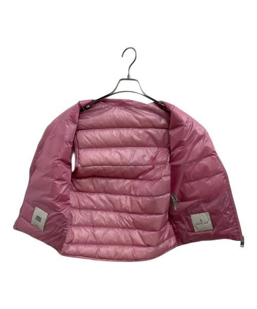 MONCLER（モンクレール）MONCLER (モンクレール) ダウンベスト ピンクの古着・服飾アイテム
