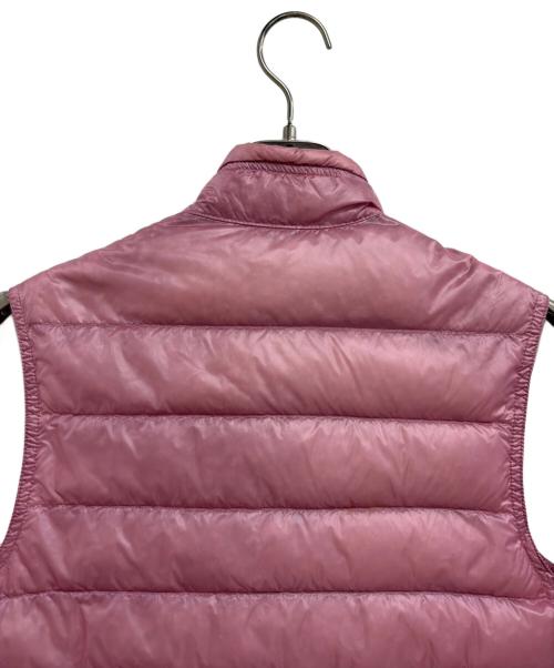 MONCLER（モンクレール）MONCLER (モンクレール) ダウンベスト ピンクの古着・服飾アイテム