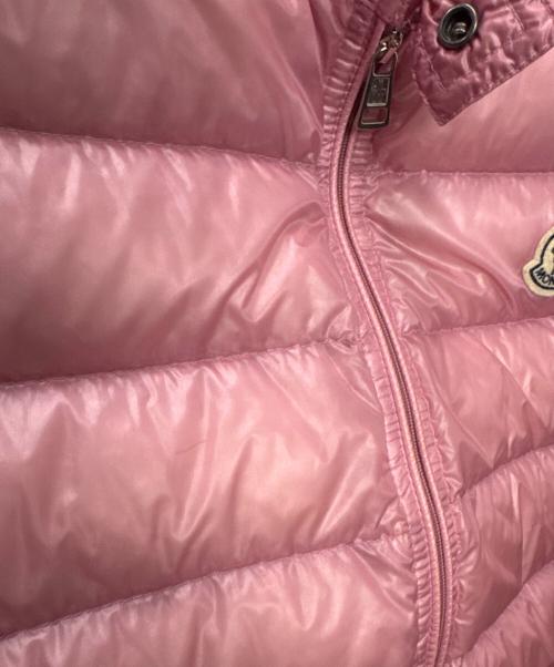 MONCLER（モンクレール）MONCLER (モンクレール) ダウンベスト ピンクの古着・服飾アイテム